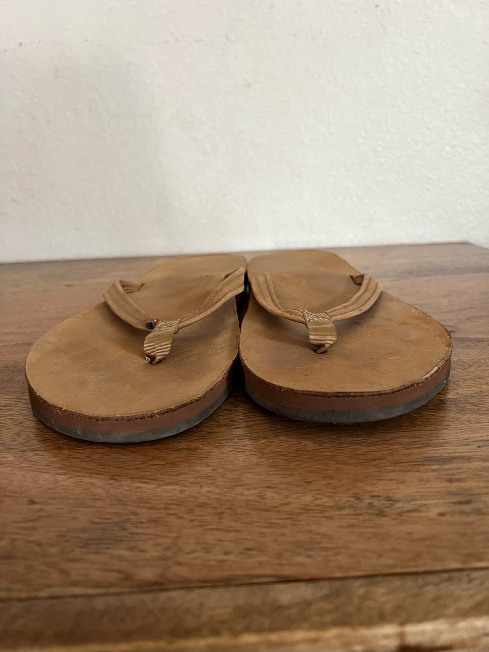 Rainbow Womens Leather Sandals  Size 11 - Picture 4 of 11